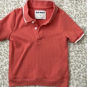 Old Navy Salmon Shirt